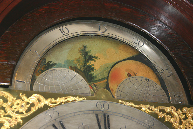 James Butler Chippendale longcase clock, Lancashire