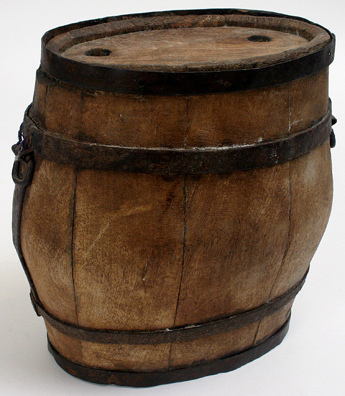 Revolutionary War canteen, military style, 18th century