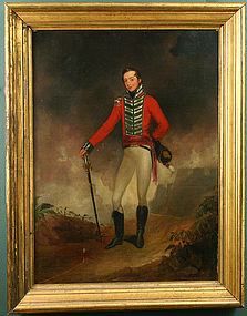 Portrait of British officer Benjamin Everard, c.1813