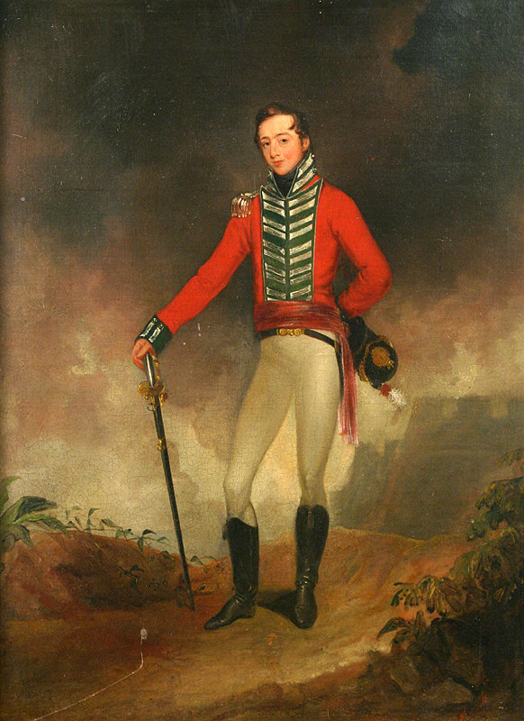 Portrait of British officer Benjamin Everard, c.1813