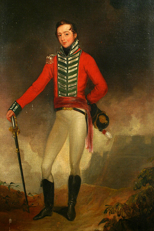 Portrait of British officer Benjamin Everard, c.1813