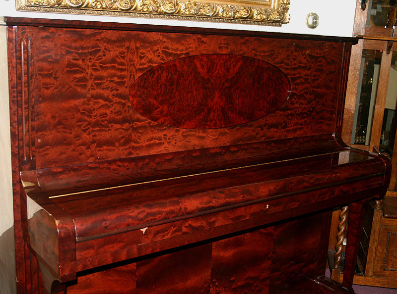 C. Bechstein Concert 8 upright piano in rosewood