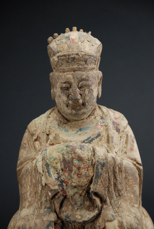 Statue of a Judge in Hell, China, Ming Dynasty