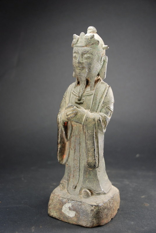 Statue of a Taoist Dignitary, China, Ming Dynasty