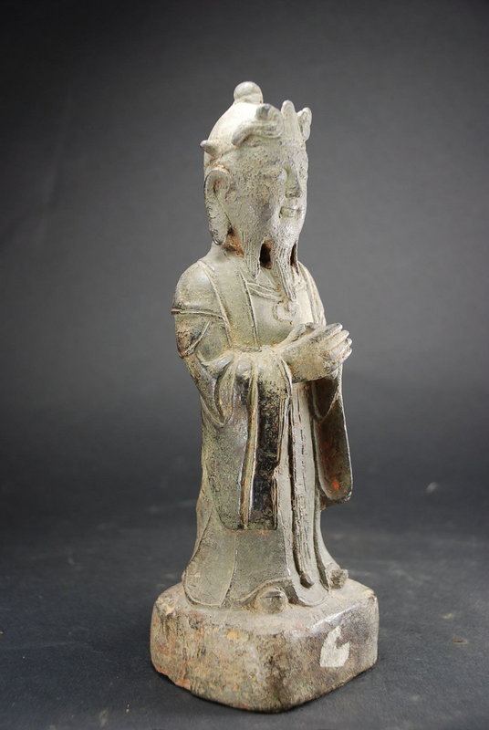 Statue of a Taoist Dignitary, China, Ming Dynasty