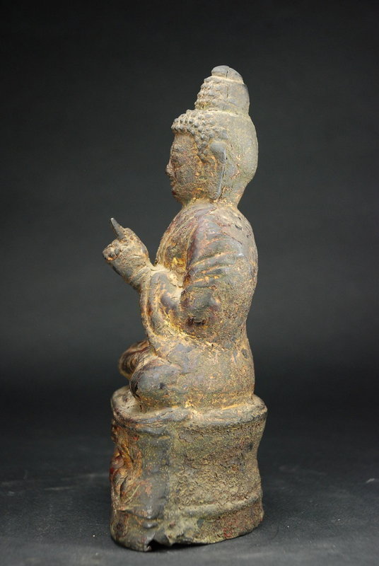 Rare Statue of Buddha, Yuan or Early Ming Dynasty
