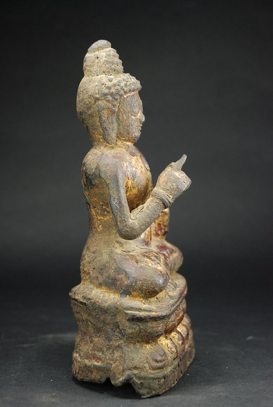 Rare Statue of Buddha, Yuan or Early Ming Dynasty