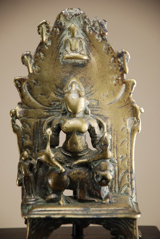 Small Green Tara Altar, India, 16th C.