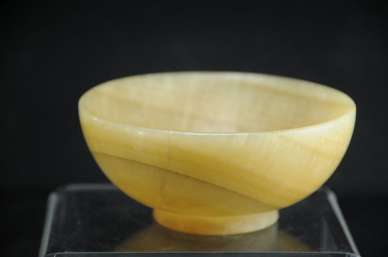 Banded Calcite Bowl, Bactria, Ca.2000 B.C.