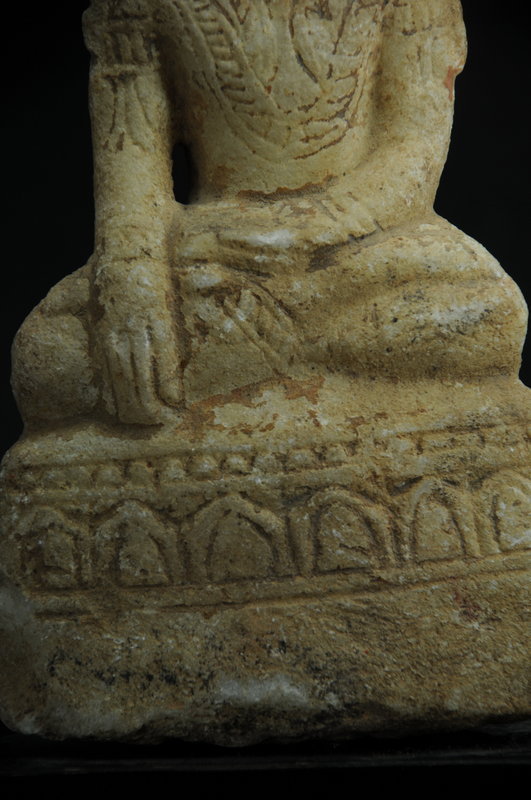 Alabaster Statue of Buddha, Burma, 17th C.