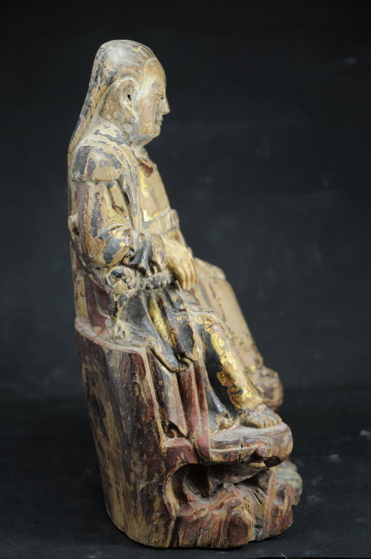 Statue of Zhen Wu, God of the North, China, Ming Dyn.