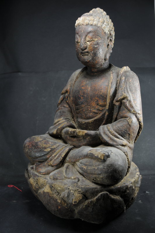 Statue of Buddha Amithaba, China, 18th C.