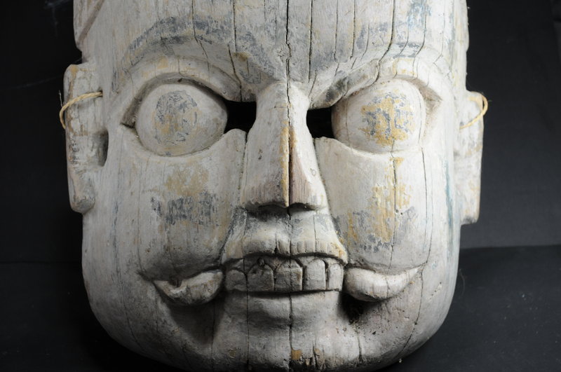 Ancient Bhairava Mask, Nepal, 17th C.