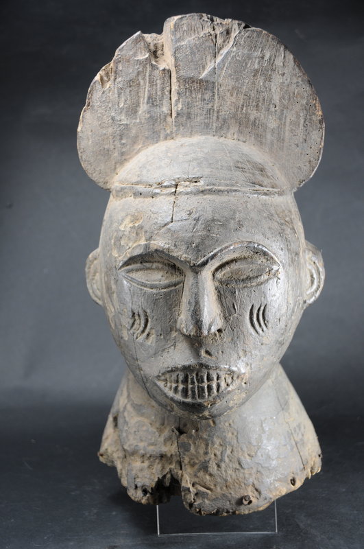 Rare Helmet Mask, Nigeria, Idoma Peoples