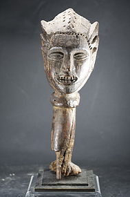 Anthropomorphic Dance Crest, Nigeria, Idoma Peoples