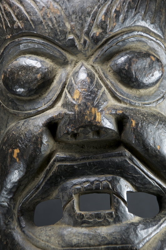 Ancient Mask of Defender of the Faith, Himalayan Region