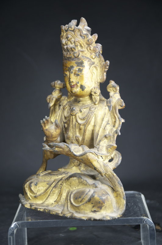 Statue of Manjusri, Tibet, 17th C.