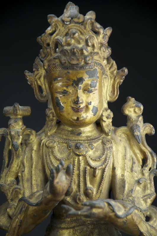 Statue of Manjusri, Tibet, 17th C.