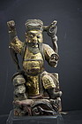 Statue of God Chao Kung Ming, China, 18th C.
