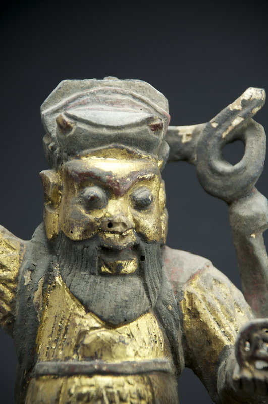 Statue of God Chao Kung Ming, China, 18th C.
