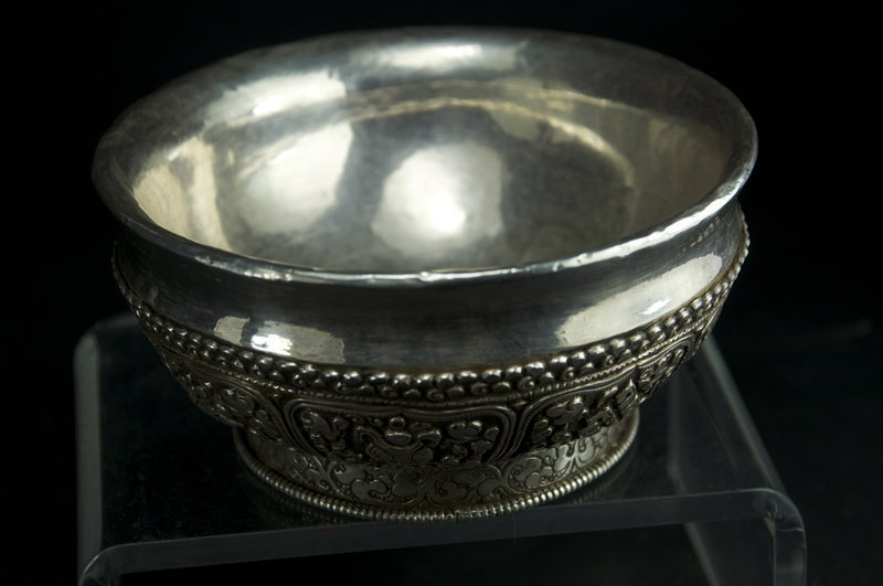 A Fine Tsampa Bowl, Tibet, 19th C.