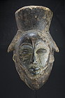 Black Feminine Mask, Punu Peoples