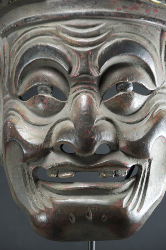 &quot;Nuo&quot; Theater Mask of Tudigong, China, Early 19th C.