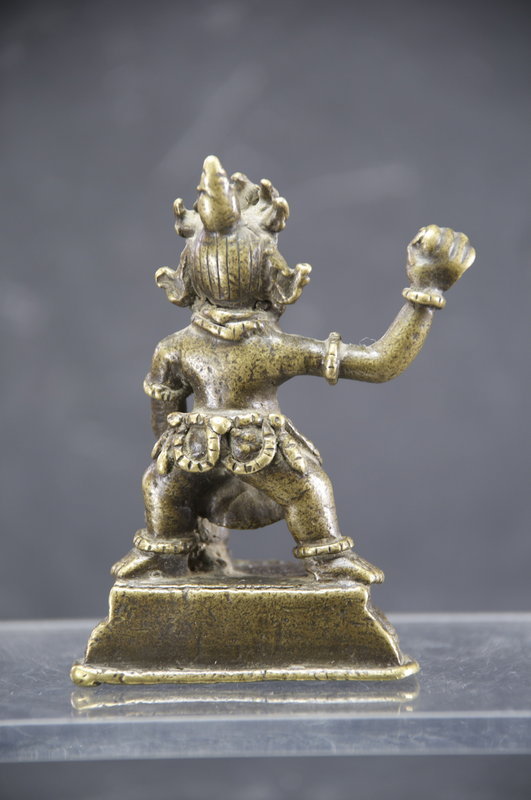 Small Statue of Bhairava, Tibet, Early 19th C.