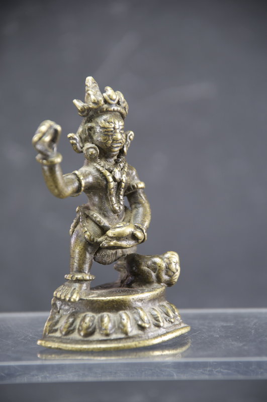 Small Statue of Bhairava, Tibet, Early 19th C.