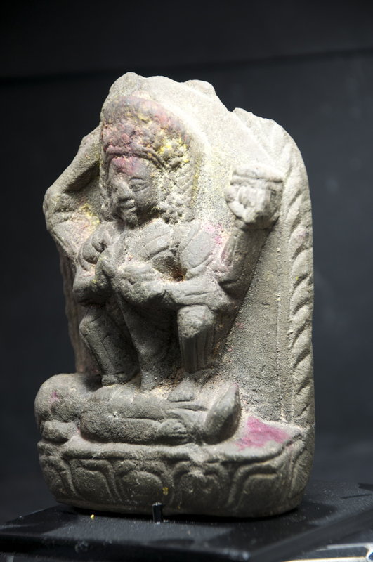 Small Stela to Bhairava Nepal, Ca. 15th C.