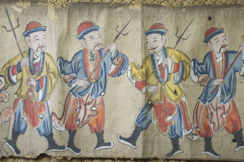 Important and Rare Taoist Temple Banner