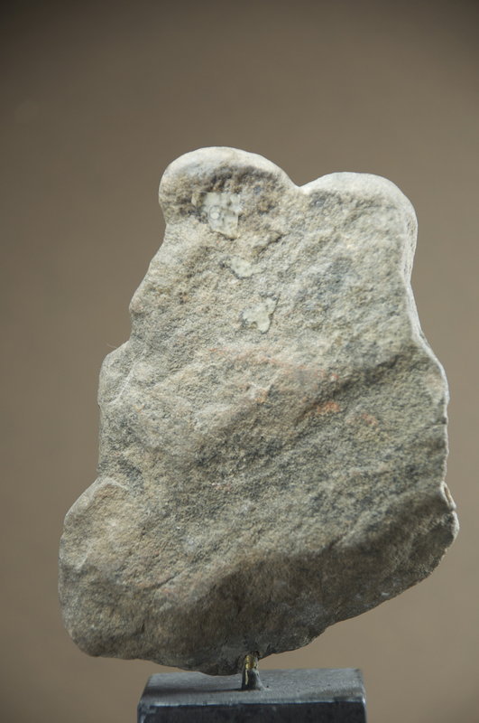 Small Hindu Deity Stone Head, 16th C.