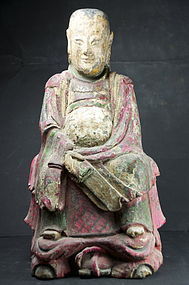 Statue of Xuan Wu, Emperor of the North, China, 19th C.