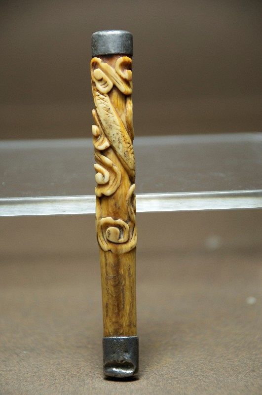 Ivory &amp; Silver Cigarette Holder, China, Early 20th C.