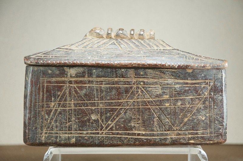 Fine Salt Box, Nepal, 19th C.