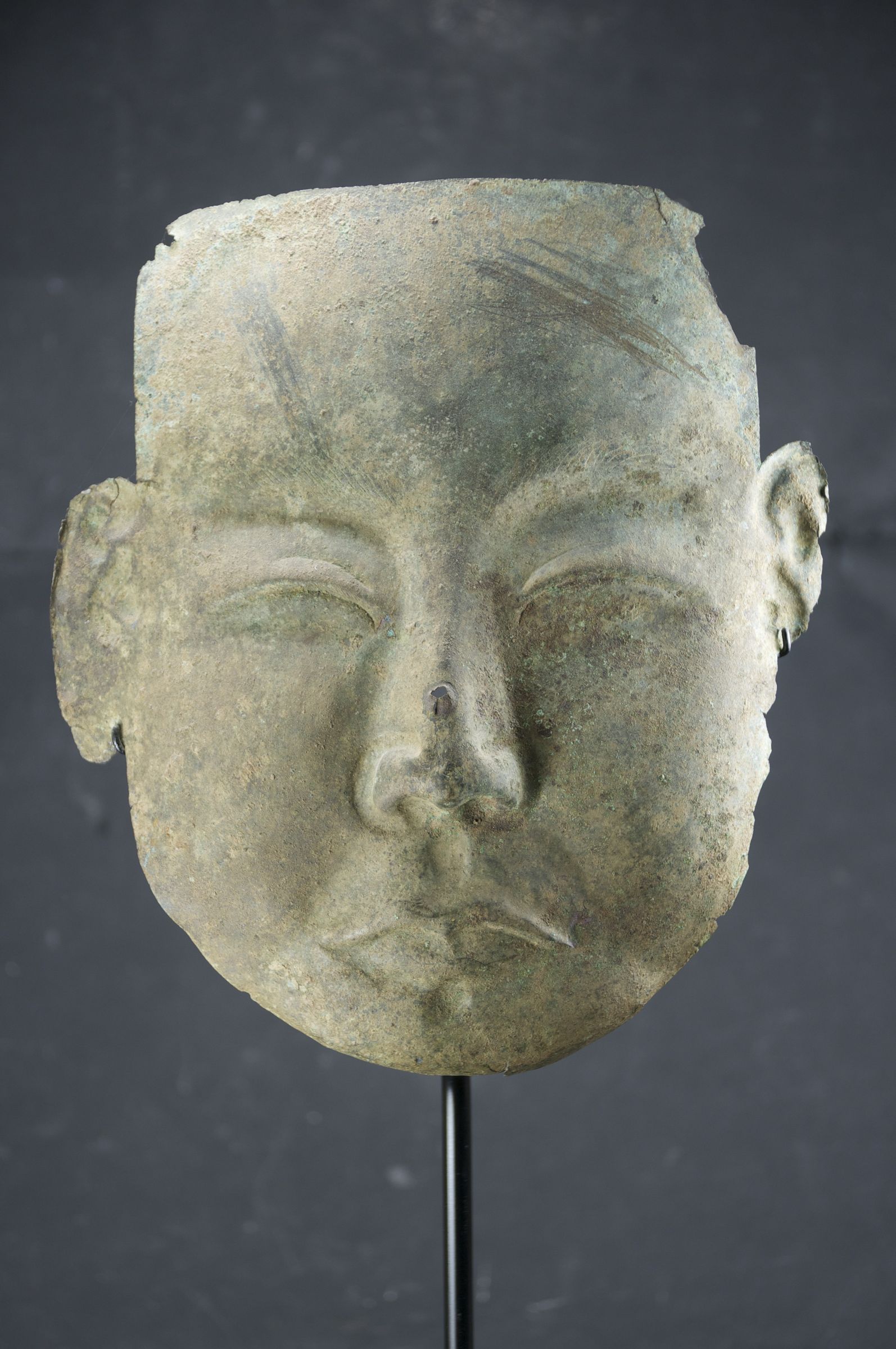 Important &amp; Rare Death Mask, Liao Dynasty