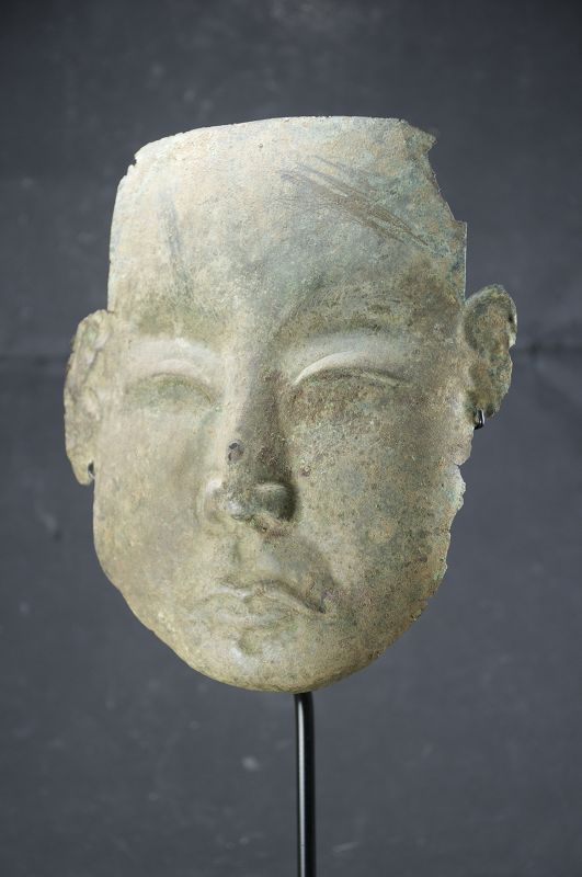 Important &amp; Rare Death Mask, Liao Dynasty