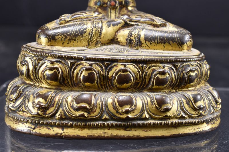 Important Statue of Sadaksari Avalokitesvara, Tibet, 16th C.