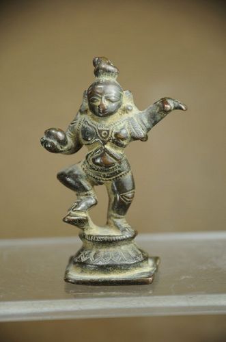 Statue of Krishna Kaliyadamana, India, Early 19th C.