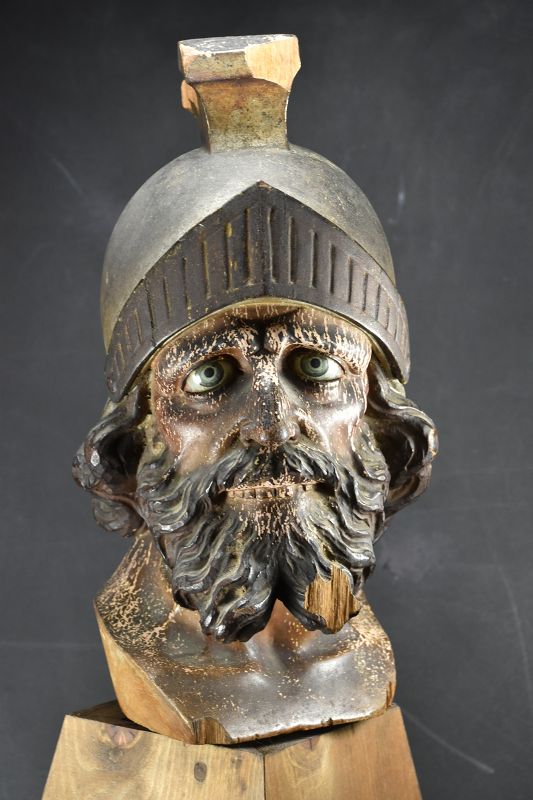 Important Head Of A Centurion, 18th century