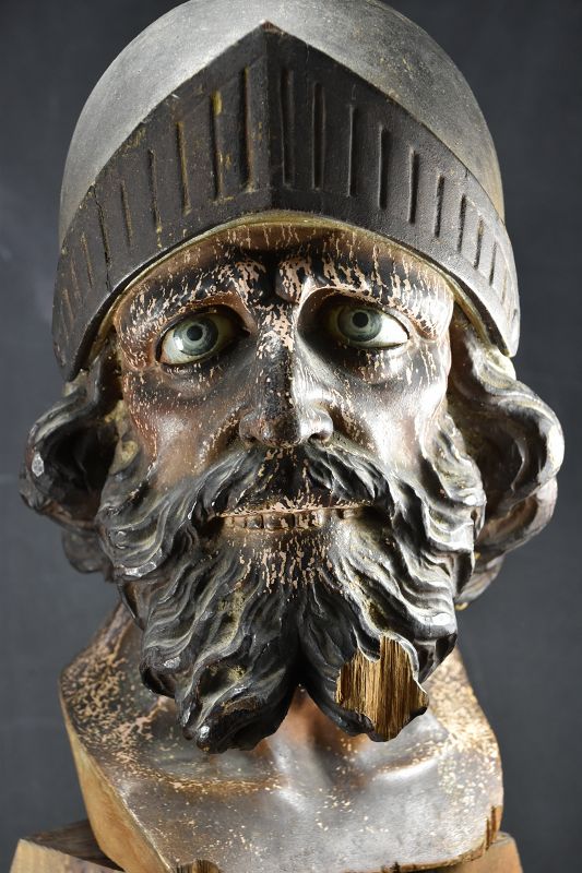 Important Head Of A Centurion, 18th century