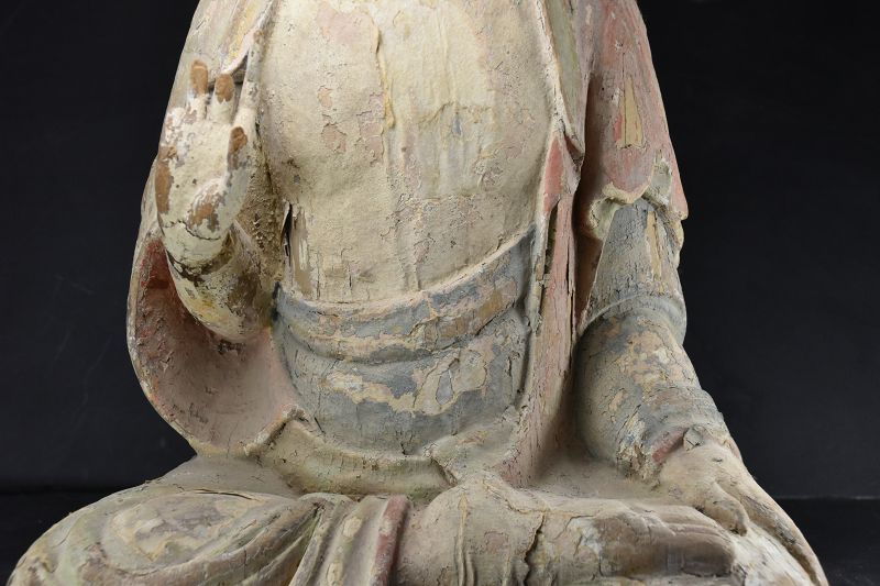 Statue of Buddha Sakyamuni, China, Qing Dynasty, 18th C.