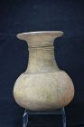 Thai Buff-Terracotta Vessel, Haripunchai, Ca. 11th C.