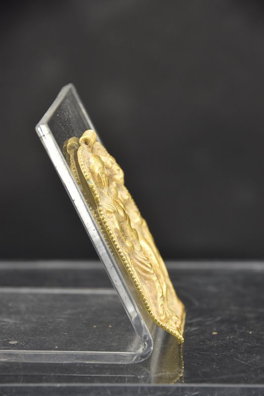 Important &amp; Very Rare Gold Pendant # 1, Gandhara, Ca. 3rd C.