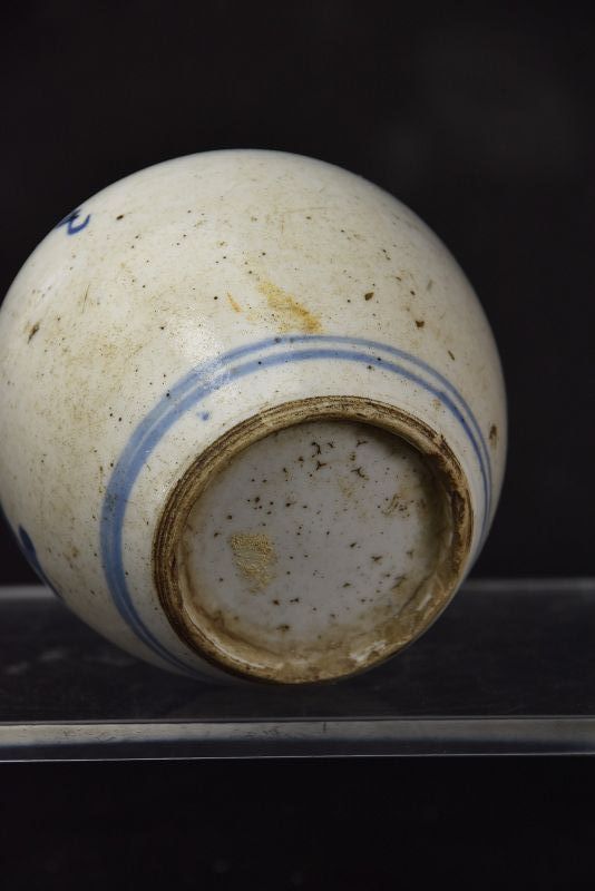 Small Porcelain Jar # 2, China, Qing Dynasty