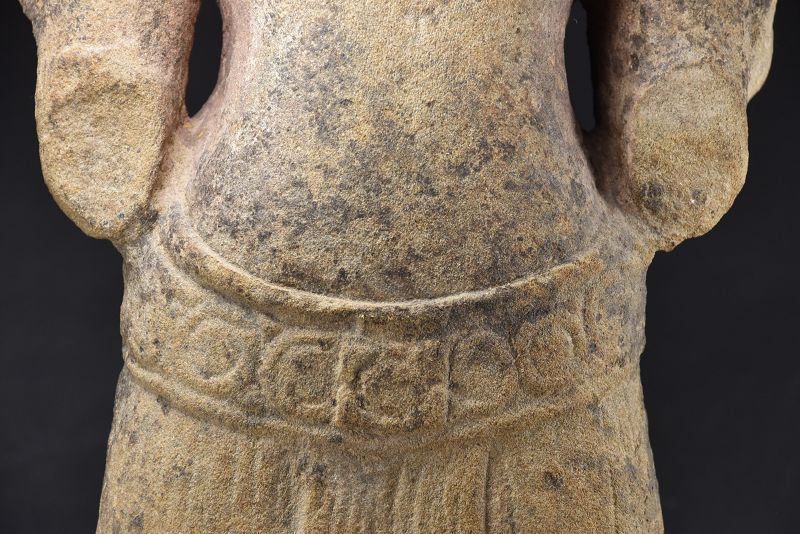 Important Statue of Avalokiteshvara, Cambodia, Khmer, Ca. 13th C.