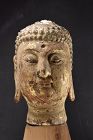 Head of Buddha, China,, Qing Dynasty, 18th C.