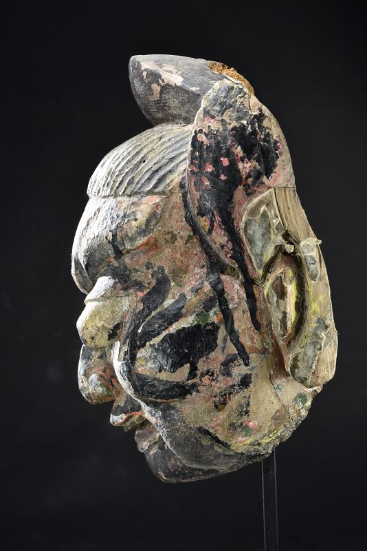 Rare &amp; Important Mask of a Demon, China, Early 19th C.