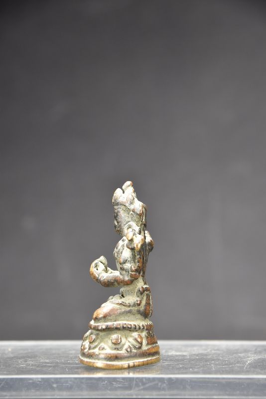 Small Statue of Buddha Gautama, Tibet, 17th C.