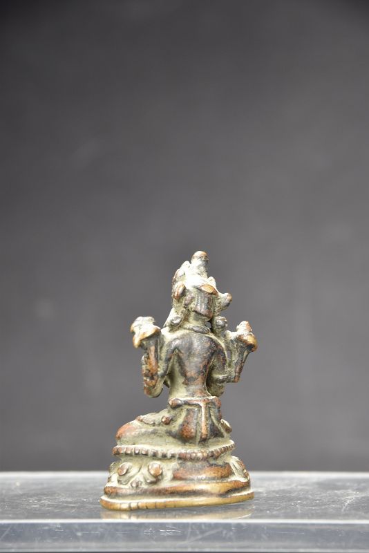 Small Statue of Buddha Gautama, Tibet, 17th C.